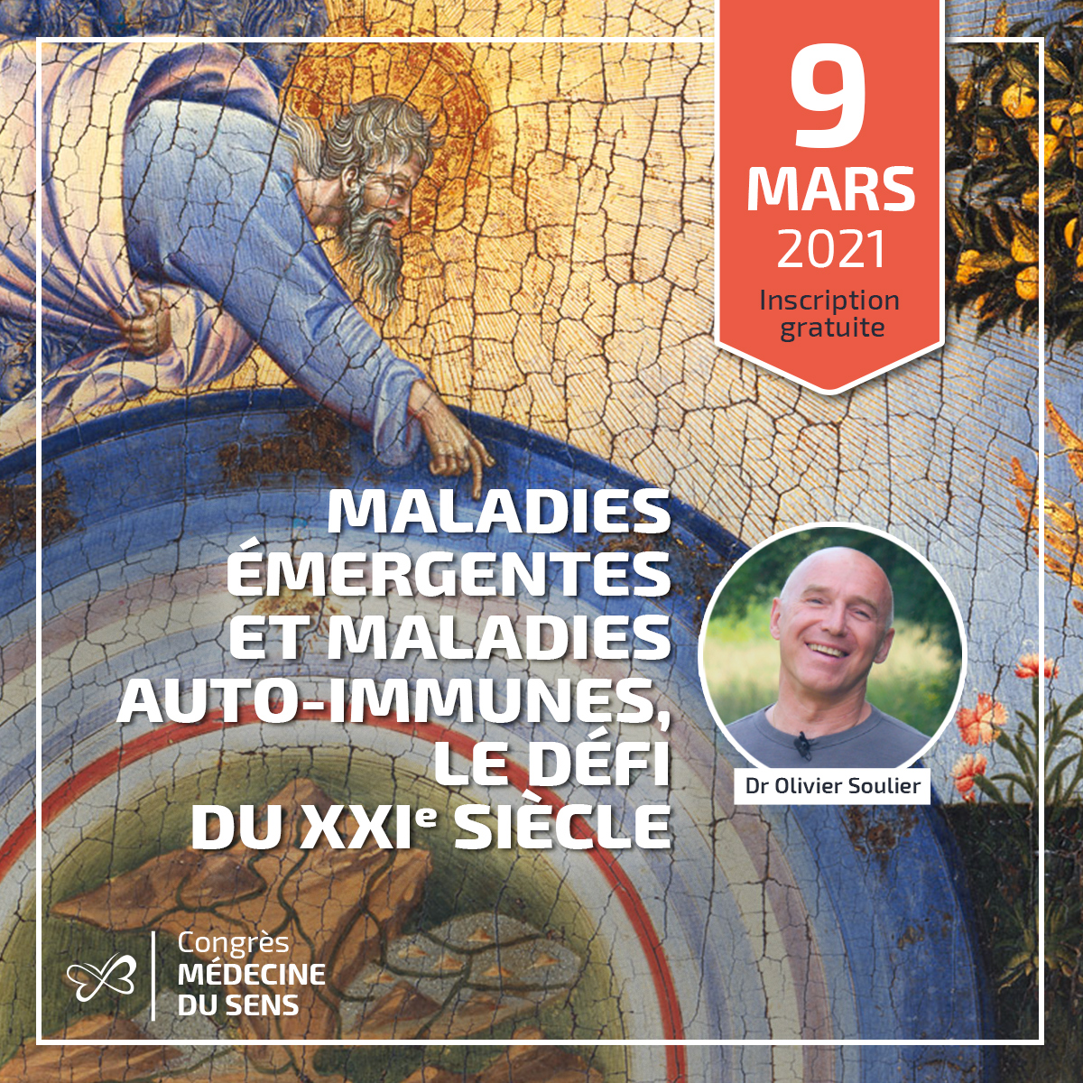 Congrès en ligne Médecine du Sens 9 mars Dr Olivier Soulier